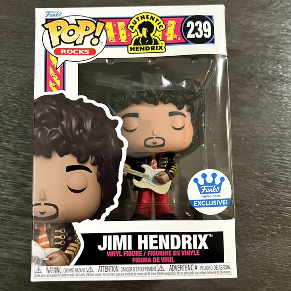 Funko Pop! Jimi Hendrix – Rocks – édition Exclusive 239 – Veste Hussar